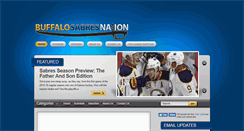 Desktop Screenshot of buffalosabresnation.com